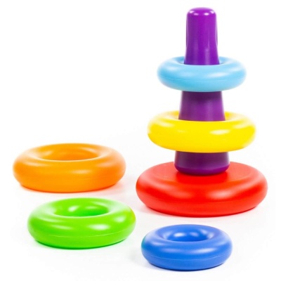 Развивающая игрушка Пирамидка Колечко Полесье 59260 03