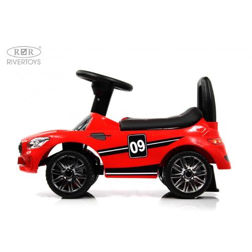 Детский толокар RiverToys L001LL-A красный фото 4