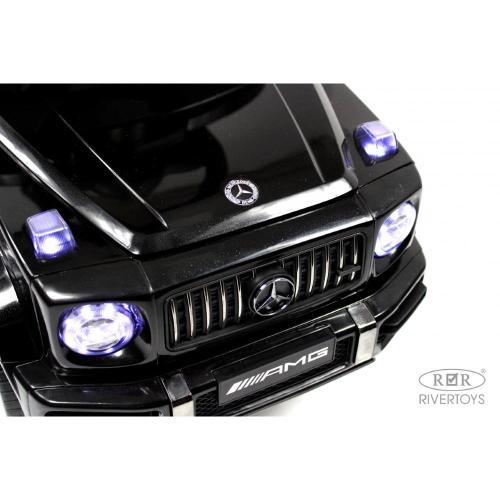 Детский толокар Mercedes-Benz G63 RiverToys Z001ZZ-B чёрный бриллиант фото 2
