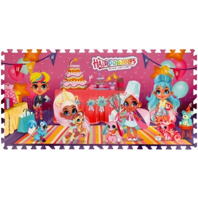 Коврик-пазл Hairdorable 8 сегментов Играем Вместе FS-HDR