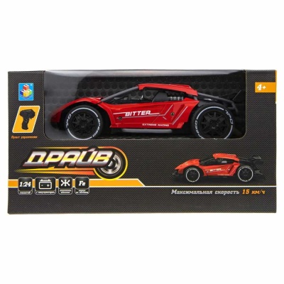 Машинка на радиоуправлении Драйв Спорткар 1Toy Т21635