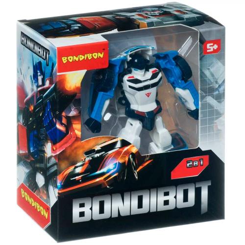 Трансформер Bondibot Робот полицейская машина Bondibon ВВ4343 фото 4
