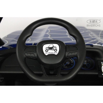Детский электромобиль Spider 4WD RiverToys T777TT синий