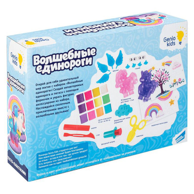 Игровой набор для лепки Волшебные единороги Dream Makers TA2035 4
