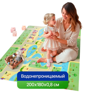 Игровой развивающий коврик Рыжий кот КВ-8730 4