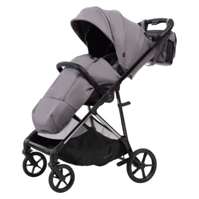 Прогулочная коляска Peppy Amici Grey рама Black Chrome (LX) 03