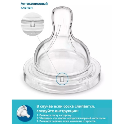 Бутылочка для кормления Anticolic 2 штуки от 0 месяцев 125 мл Avent SCY100/02 5