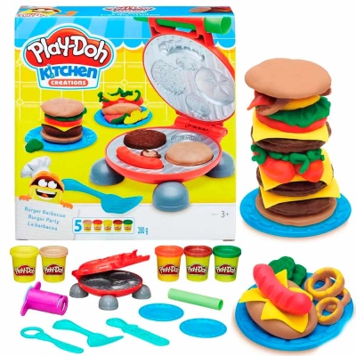 Набор для лепки Бургер гриль Play Doh Hasbro B5521EU6 3