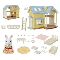 Игровой набор Sylvanian Families Коттедж с синей крышей Epoch 5671