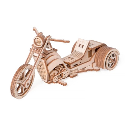 Конструктор деревянный Трицикл Фотон 62 детали Lemmo 0167 3