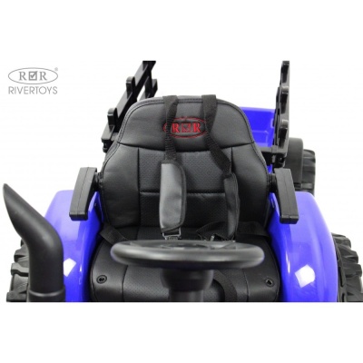 Детский электромобиль RiverToys O555OO синий
