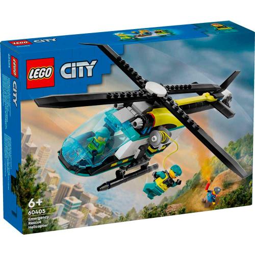Конструктор Lego City Аварийно-спасательный вертолёт 226 деталей Lego 60405 фото 2