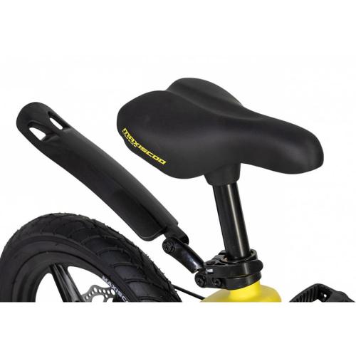 Велосипед детский Maxiscoo Cosmic Deluxe Plus 14 MSC-C1441D жёлтый матовый фото 7