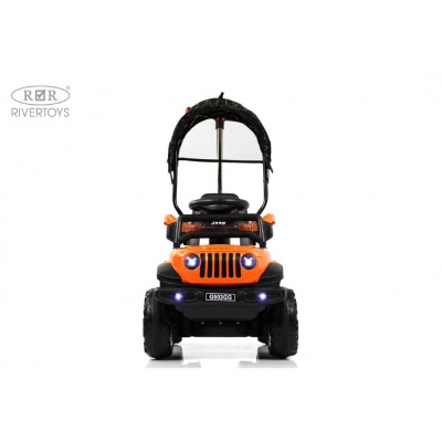 Детский электромобиль RiverToys G003GG оранжевый