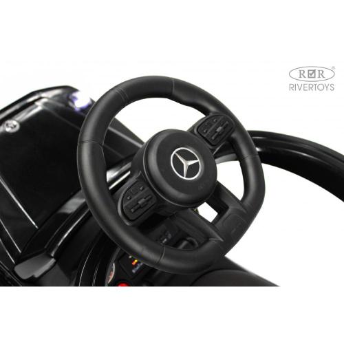 Детский толокар Mercedes-Benz G63 RiverToys Z001ZZ-B чёрный бриллиант фото 9