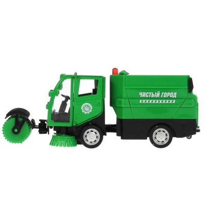 Игрушка Уборочная машина 15,5см Технодрайв VACCAR-12SL-GN 2