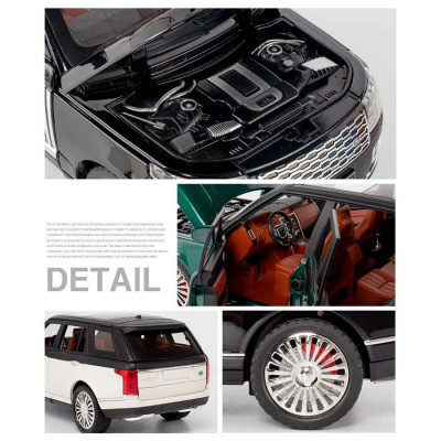Машина Land Rover 1:24 металл свет звук CH Toys CZ138A
