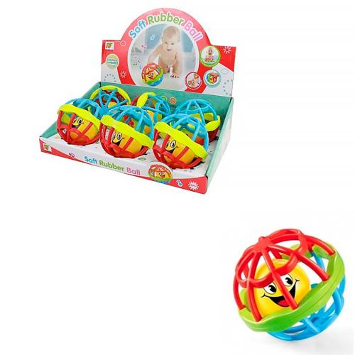 Игрушка погремушка Мяч Zhorya RT779 фото 2