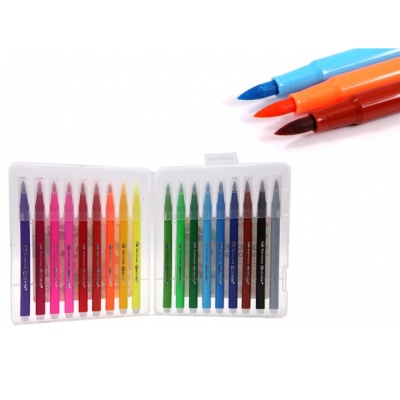 Фломастеры-кисточки Asmar AR-977-18 18 шт.