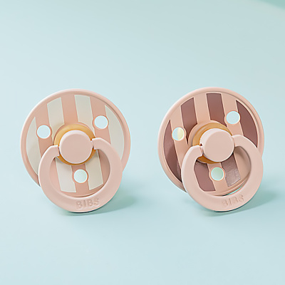 Набор пустышек латексных Studio Colour 2 шт от 6 месяцев Block Blush Mix Bibs 12022104 2