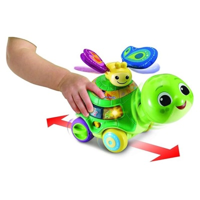 Каталка Черепаха Толкай и Изучай интерактивная 2 в 1 Vtech 80-547626