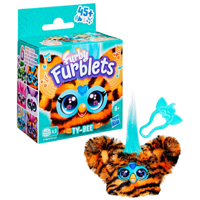 Интерактивная мягкая игрушка Furby Furblets Тай-Би Тигрёнок Hasbro G1700 F9703 2