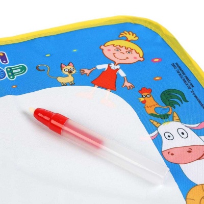 Коврик для рисования водой Синий трактор Умка 1706K410-R4 03