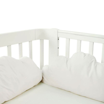 Набор бортиков на кроватку Happy Baby 87562 milk 2