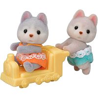 Игровой набор Sylvanian Families Хаски-близняшки Epoch 5638