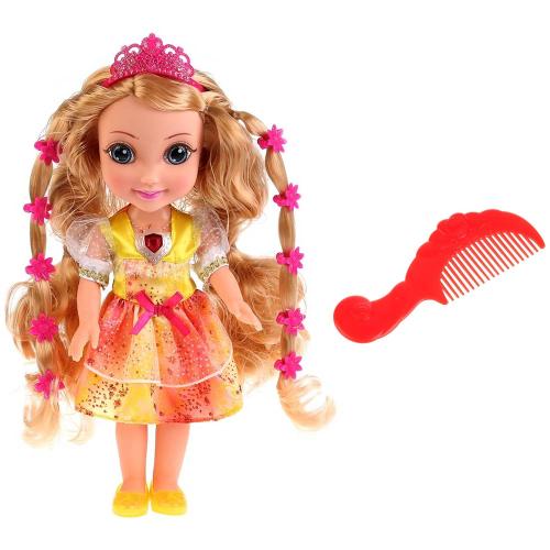 Функциональная кукла Принцесса Амелия 36 см Карапуз AM66046-RU