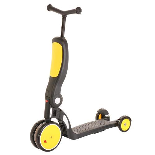 Трёхколёсный самокат Pituso HD-200-Yellow жёлтый фото 6