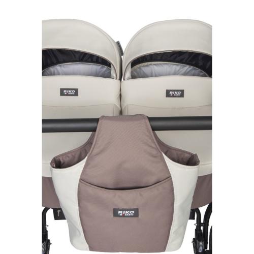 Коляска 2 в 1 для близнецов Riko Basic Saxo фото 5