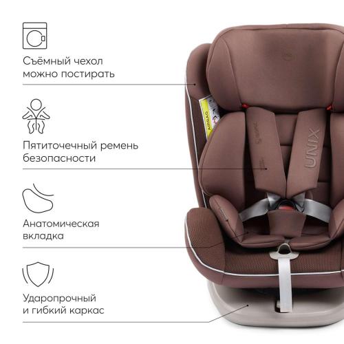 Автокресло Happy Baby Unix chocolate фото 8