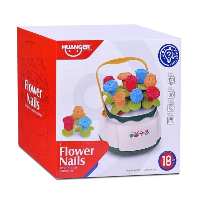 Развивающая игрушка Сортер Цветочки Huanger HE8078