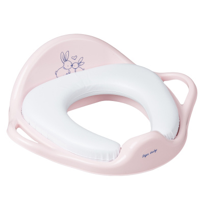 Накладка на унитаз мягкая Little Bunnies Tega Baby KR-020 роз
