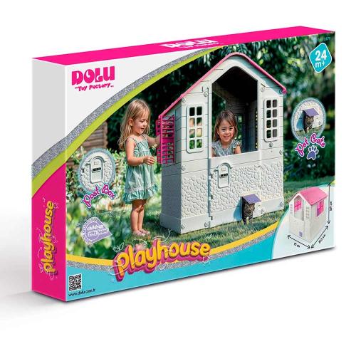 Домик игровой Country Play house Dolu розовый фото 3