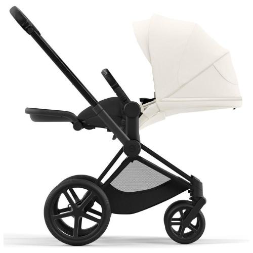 Коляска 2 в 1 Cybex Priam IV Matt Black Off White фото 13