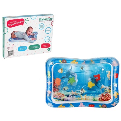 Развивающий игровой центр Надувной коврик с водой Elefantino IT107239