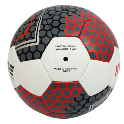 Футбольный мяч Ingame Training IFB-129 бело-красно-серый 2