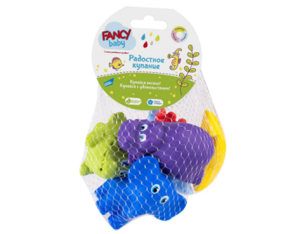 Набор игрушек для ванной Радостное купание Fancy BATH1