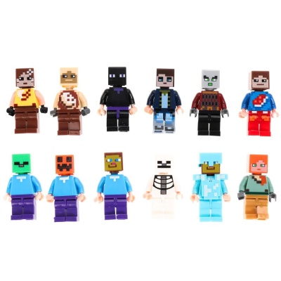 Набор фигурок для конструктора Мой мир Город мастеров 18100-ZH 01