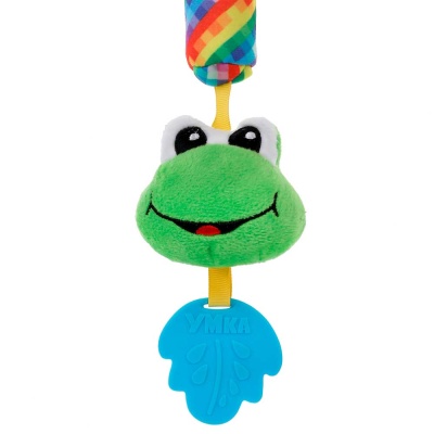 Подвеска с колокольчиком Лягушка-попрыгушка Умка RBT-FROG