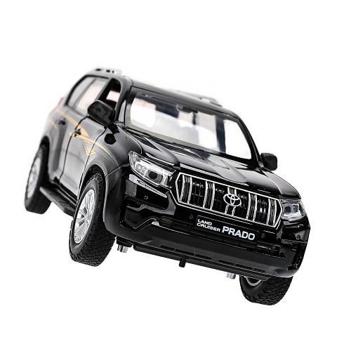 Машина металлическая инерционная Toyota Land Cruiser Prado 20 см Технопарк 68270AB фото 4