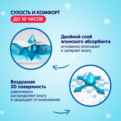 Подгузники YokoSun S до 6 кг 26 шт 2