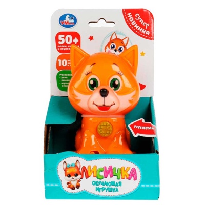 Обучающая игрушка Лисичка Умка HT1004-R1