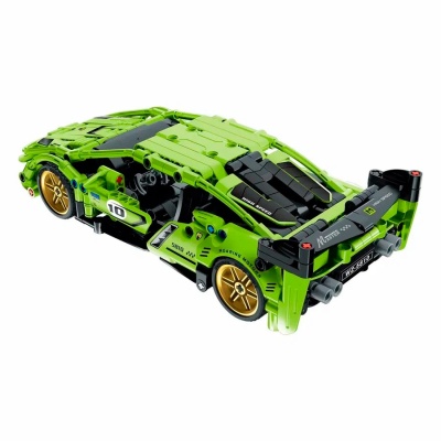 Конструктор Спортивный автомобиль инерционный 457 деталей Qman 5810IMM 2