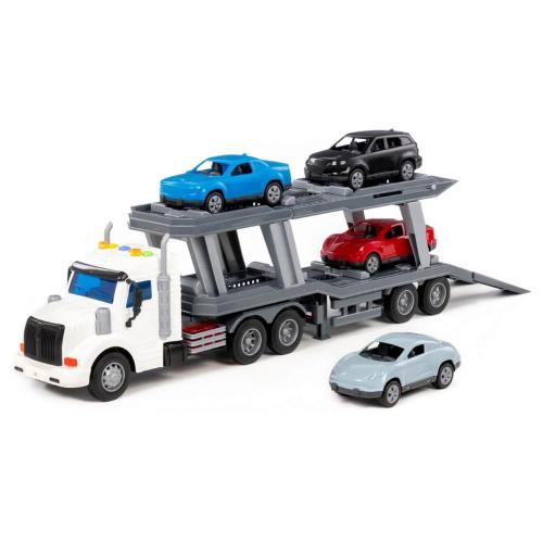 Игровой набор Автомобиль-тягач Профи Полесье 70498 фото 2