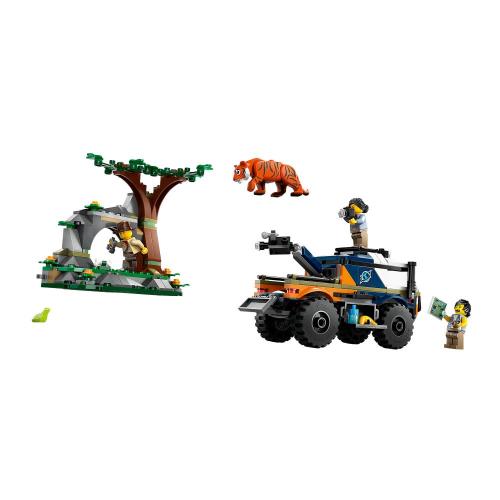 Конструктор Lego City 60426 Исследователь джунглей: грузовик для бездорожья фото 2