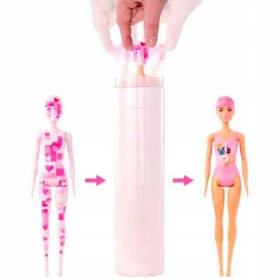 Кукла сюрприз Барби цветное перевоплощение 29 см Mattel HJX55 Кукла сюрприз Барби цветное перевоплощение 29 см Mattel HJX55
