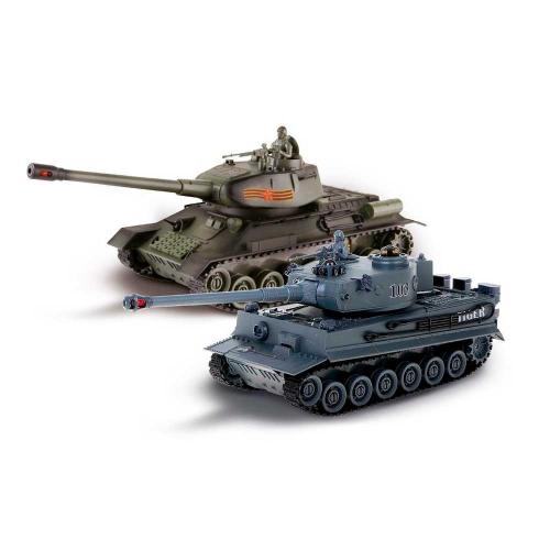 Танковый бой на радиоуправлении Т-34 - Tiger Crossbot 870623 фото 2
